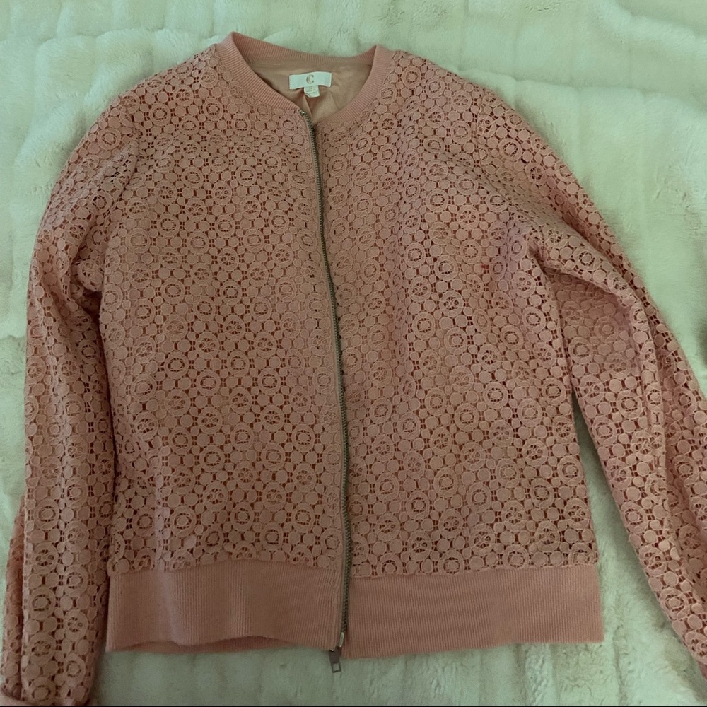 NWOT Charming Charlie bomber jacket